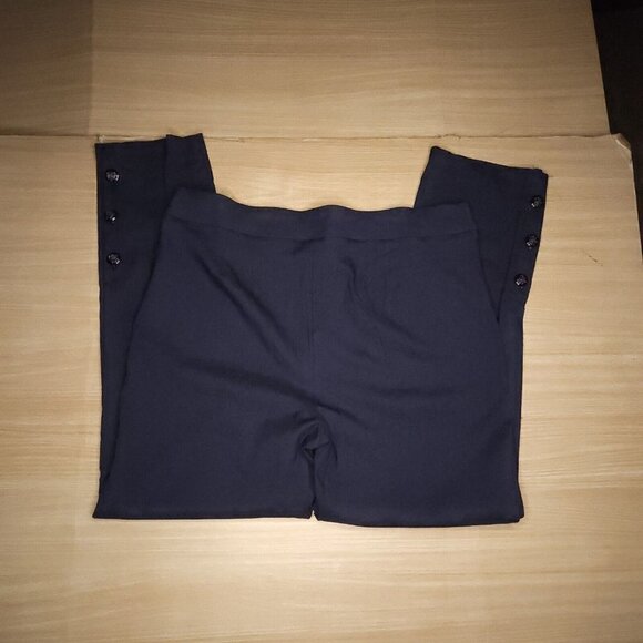 Baldwin Womens Flowy Navy Blue Tapered pants Small - Picture 2 of 9